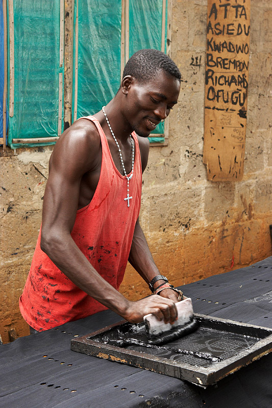 341   Indigo cotton dying   Tamala